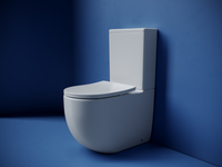 Напольный пристенный унитаз Metropol смыв Торнадо белый CN4001T — фото 2, Напольные унитазы