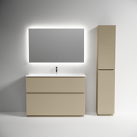 Тумба напольная SANCOS Folk Floor 1190х445х850, c двумя ящиками оснащенными доводчиками, Капучино, арт.FL120FCP — фото 7, Тумбы под раковину