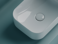 Раковина-чаша Ceramicanova Element 40 CN5042 Белая — фото 9, Раковины накладные