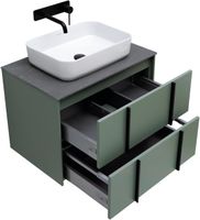 Тумба под раковину Allen Brau Reality 70 1.32004.CGM подвесная Олива матовая — фото 48, Тумбы под раковину