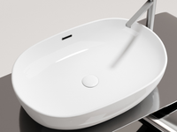 Раковина-чаша Ceramicanova Element 61 CN6064 Белая — фото 6, Раковины накладные