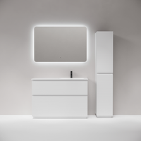 Тумба напольная SANCOS Folk Floor правая 1190х445х850, c двумя ящиками оснащенными доводчиками, Bianco, арт. арт-FL120FRW — фото 6, Тумбы под раковину