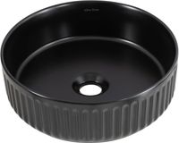 Раковина-чаша Allen Brau Fantasy Line 36 4.11032.31 Черная матовая — фото 5, Раковины накладные