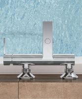 Смеситель для ванны Fiore KATANA , хром арт-77CR7550 — фото 2, Смеситель для ванны