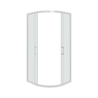 Товар: Душевой уголок Ceruttispa Viva 100х100 7706 профиль Хром стекло прозрачное - фото 6 Душевой уголок Ceruttispa Viva 100х100 7706 профиль Хром стекло прозрачное — фото 6, Душевые уголки четверть круга