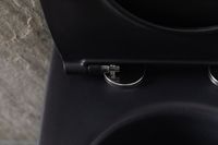 Унитаз Allen Brau Reality 4.32006.31 подвесной Черный матовый без сиденья — фото 19, Подвесные унитазы