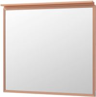 Зеркало Allen Brau Priority 90 1.31016.60 с подсветкой Медь браш — фото 6, Зеркала в ванную комнату