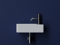 Раковина Ceramicanova Element 40 CN5045 Белая — фото 3, Мини-раковины