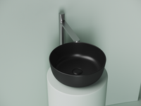 Раковина-чаша Ceramicanova Element 36 CN6073MB Черная матовая — фото 8, Раковины накладные