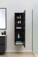 Шкаф-пенал Allen Brau Eclipse 40 1.E1005.AM антрацит матовый — фото 6, Шкафы для ванной