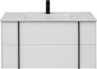 Тумба под раковину Allen Brau Reality 100 1.32007.WM подвесная Белая матовая — фото 11, Тумбы под раковину