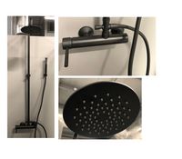 Душевая система Fiore XENON , черный арт-44NN5168 — фото 3, Душевые стойки