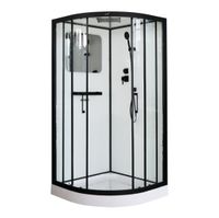 Душевая кабина Ceruttispa Viva 90х90 91B без гидромассажа — фото 1, Душевые кабины