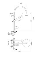 Душевая система Fiore XENON , хром арт-44CR5189 — фото 2, Душевые стойки