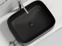 Раковина-чаша Ceramicanova Element 51 CN6052MB Черная матовая — фото 6, Раковины накладные