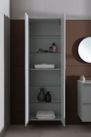 Шкаф-пенал Allen Brau Eclipse 60 1.E1006.PWM папирус матовый — фото 13, Шкафы для ванной