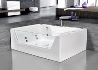 Акриловая ванна Ceruttispa C-478A 170x120 10351 с гидромассажем — фото 1, Акриловые ванны