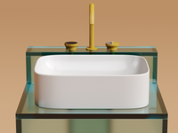 Раковина-чаша Ceramicanova Element 51 CN6052MW Белая матовая — фото 12, Раковины накладные