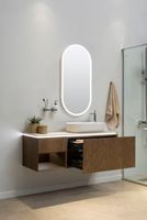 Тумба под раковину Allen Brau Infinity 120 1.21006.NO L дуб — фото 25, Тумбы под раковину