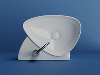 Раковина Ceramicanova Element 50 CN5049 Белая — фото 10, Мини-раковины