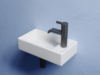 Раковина Ceramicanova Element 41 L CN6051L Белая глянцевая — фото 12, Мини-раковины