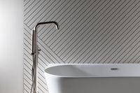 Товар: Смеситель для ванны Allen Brau Priority 5.31008-BN Никель брашированный - фото 13 Смеситель для ванны Allen Brau Priority 5.31008-BN Никель брашированный — фото 13, Смесители напольные