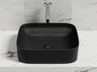 Раковина-чаша Ceramicanova Element 51 CN6052MB Черная матовая — фото 3, Раковины накладные