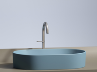 Раковина-чаша Ceramicanova Element 61 CN6048ML Голубая матовая — фото 5, Раковины накладные