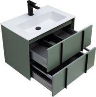 Тумба под раковину Allen Brau Reality 70 1.32004.CGM подвесная Олива матовая — фото 54, Тумбы под раковину