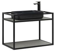 Товар: Консоль под раковину Allen Brau Liberty 75 1.33001.BB Черный браш - фото 1 Консоль под раковину Allen Brau Liberty 75 1.33001.BB Черный браш — фото 1, Консоли для раковины