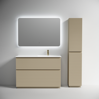 Тумба напольная SANCOS Folk Floor правая 1190х445х850, c двумя ящиками оснащенными доводчиками, Капучино, арт. арт-FL120FRCP — фото 4, Тумбы под раковину