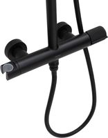 Товар: Душевая система Allen Brau Liberty 5.33007-31 Черная матовая - фото 5 Душевая система Allen Brau Liberty 5.33007-31 Черная матовая — фото 5, Душевые стойки