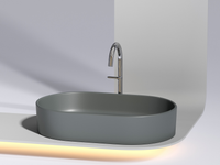 Товар: Раковина-чаша Ceramicanova Element 61 CN6048MDH Темный антрацит матовый - фото 12 Раковина-чаша Ceramicanova Element 61 CN6048MDH Темный антрацит матовый — фото 12, Раковины накладные