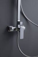 Душевая система Allen Brau Infinity 5.21012-00 Хром — фото 9, Душевые стойки