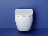 Унитаз Ceramicanova Metropol CN4002T подвесной Белый с сиденьем Микролифт — фото 6, Подвесные унитазы