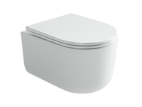 Унитаз Ceramicanova Ulma CN4006T подвесной Белый с сиденьем Микролифт — фото 1, Подвесные унитазы