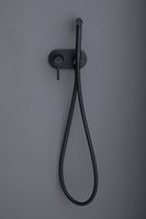 Гигиенический душ со смесителем Allen Brau Priority Черный матовый арт-5.31005-31 — фото 5, Гигиенические души