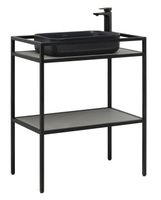 Товар: Консоль под раковину Allen Brau Liberty 75 1.33002.BB Черный браш - фото 7 Консоль под раковину Allen Brau Liberty 75 1.33002.BB Черный браш — фото 7, Консоли для раковины