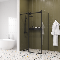 Товар: Душевой уголок Ceruttispa Ceza's 120x90 120B профиль Черный стекло прозрачное - фото 6 Душевой уголок Ceruttispa Ceza's 120x90 120B профиль Черный стекло прозрачное — фото 6, Прямоугольные душевые уголки