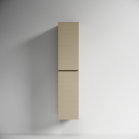 Шкаф-пенал подвесной SANCOS Folk, 350х350х1650 мм, цвет Капучино, арт. арт-PFL35CP — фото 5, Пеналы для ванной комнаты
