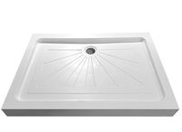 Душевой поддон из АБС-пластика Ceruttispa QR121 120х80 7748 Белый — фото 5, Душевые поддоны АБС-пластик