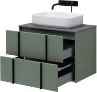 Тумба под раковину Allen Brau Reality 70 1.32004.CGM подвесная Олива матовая — фото 38, Тумбы под раковину