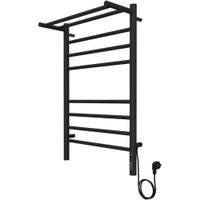 Полотенцесушитель электрический с полкой Terminus Аврора П8 50х80 КС, черный муар 4670078556981 — фото 3, Электрические полотенцесушители