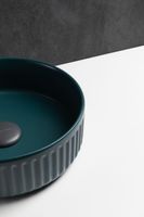 Раковина-чаша Allen Brau Fantasy Line 36 4.11032.PT Петроль — фото 11, Раковины накладные