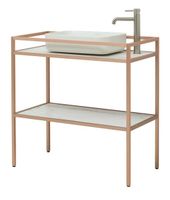 Консоль под раковину Allen Brau Liberty 90 1.33004.60 Медь браш — фото 1, Консоли для раковины