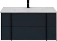 Тумба под раковину Allen Brau Reality 100 1.32007.AM подвесная Антрацит матовый — фото 11, Тумбы под раковину