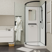 Душевая кабина Ceruttispa Korra 90х90 901B без гидромассажа — фото 8, Душевые кабины