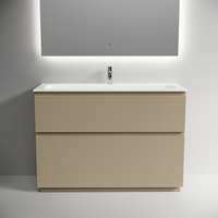 Тумба напольная SANCOS Folk Floor 1190х445х850, c двумя ящиками оснащенными доводчиками, Капучино, арт.FL120FCP — фото 8, Тумбы под раковину