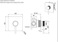 Товар: Смеситель для душа Allen Brau Priority 5.31012-BN Никель брашированный - фото 5 Смеситель для душа Allen Brau Priority 5.31012-BN Никель брашированный — фото 5, Смеситель для душа