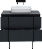 Тумба под раковину Allen Brau Reality 90 1.32006.AM подвесная Антрацит матовый — фото 33, Тумбы под раковину